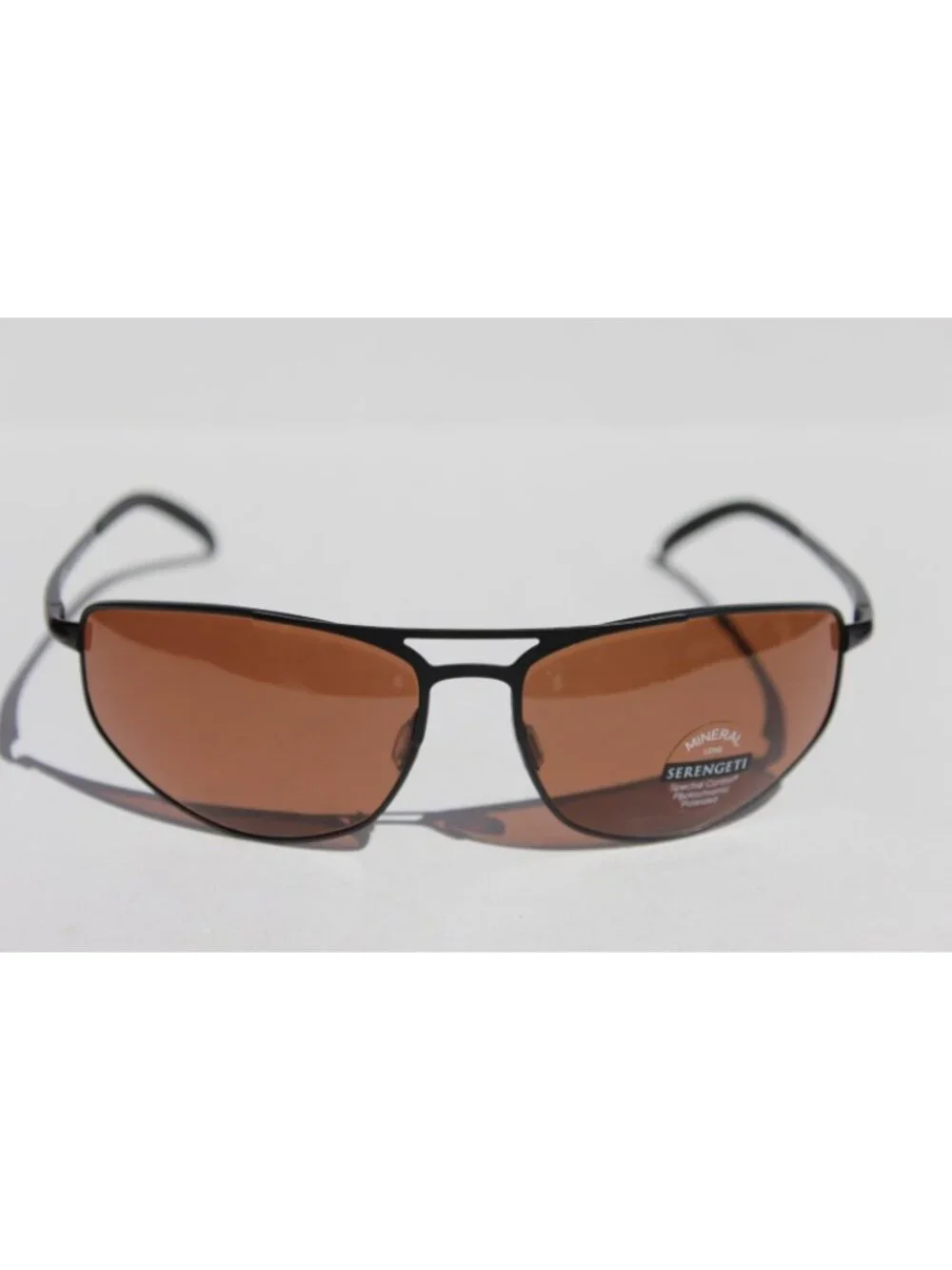 SERENGETI Masten POLARIZED Sunglasses Matte Black/Drivers NEW SS579001 Italy